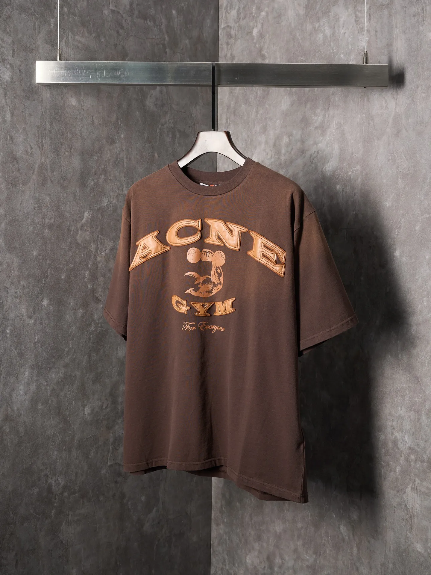 【 】Acne Studios 【In Stock】S M L XL ' ACNE GYM Brown For Everyone Retro ACNE GYM ，